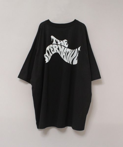 RNA（アールエヌエー）の「M2468 PUBLIC WOLF BIG T（Tシャツ/カットソー・レディース・ブラック/ミント/ホワイト/ライトパープル・MEDIUM）」の21枚目の写真