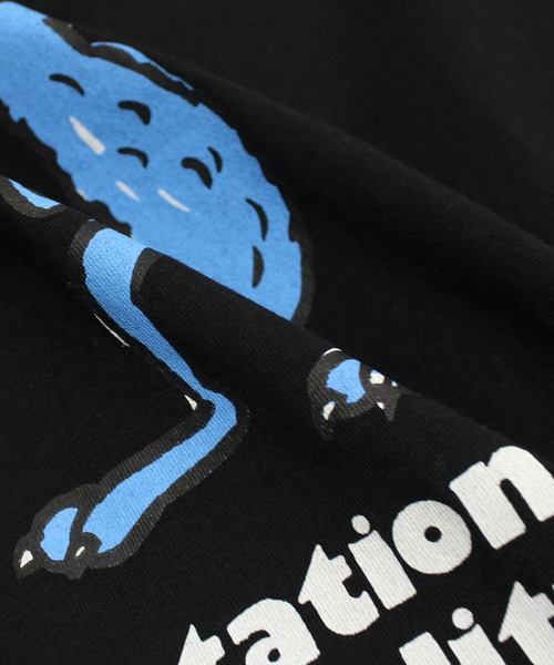 RNA（アールエヌエー）の「M2468 PUBLIC WOLF BIG T（Tシャツ/カットソー・レディース・ブラック/ミント/ホワイト/ライトパープル・MEDIUM）」の22枚目の写真