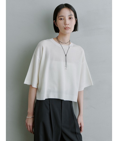 MIESROHE（ミースロエ）の「ﾘﾗｸｼｰｺｸｰﾝﾊﾟﾝﾂ（その他パンツ・レディース・アイボリー/ブラック/グレー・0/1）」の13枚目の写真