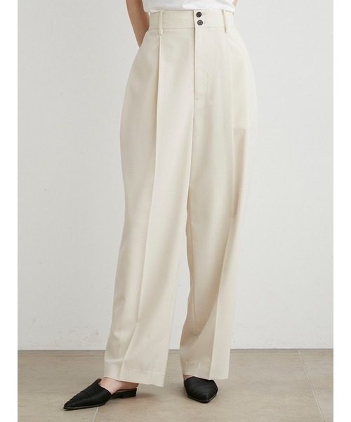 MIESROHE（ミースロエ）の「ﾘﾗｸｼｰｺｸｰﾝﾊﾟﾝﾂ（その他パンツ・レディース・アイボリー/ブラック/グレー・0/1）」の20枚目の写真