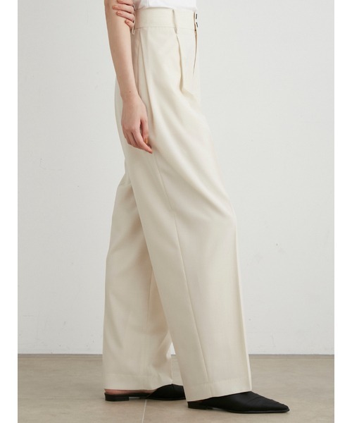 MIESROHE（ミースロエ）の「ﾘﾗｸｼｰｺｸｰﾝﾊﾟﾝﾂ（その他パンツ・レディース・アイボリー/ブラック/グレー・0/1）」の22枚目の写真