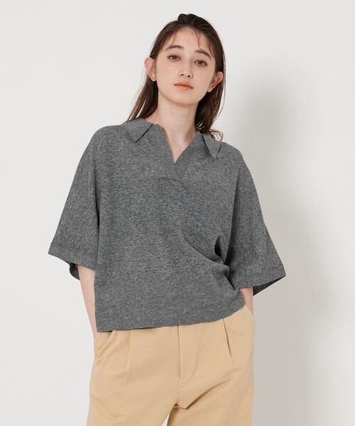 シアー スキッパーニット（ニット/セーター）｜UNITED ARROWS