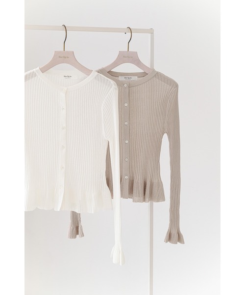 トップス CrillonBoucleCardigan herlipto herlipto Crillon Boucle Cardigan（Crillon Boucle Cardigan
