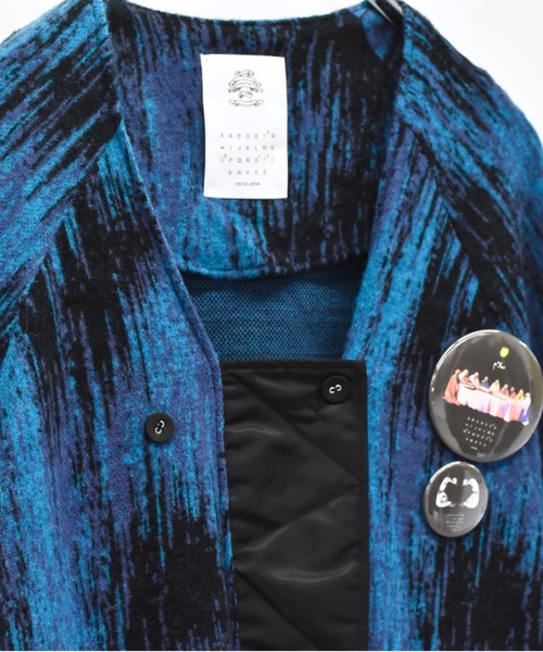 STOF(ストフ)の「STOF/ストフ/DIM MOHAIR CORDIGAN(カーディガン/ボレロ・メンズ・ブラック/ベージュ・SMALL/MEDIUM)」の11枚目の写真