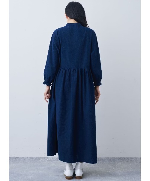 Live in comfort（リブインコンフォート）の「リブ　イン　コンフォート　ことりっぷコラボ　旅行に連れていきたくなる！　一枚あると便利な着映えワンピース（ワンピース・レディース・レッド/ネイビー・M/L/LL/4L/3L/S/MP）」の11枚目の写真