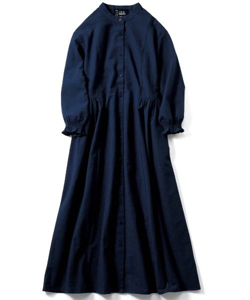 Live in comfort（リブインコンフォート）の「リブ　イン　コンフォート　ことりっぷコラボ　旅行に連れていきたくなる！　一枚あると便利な着映えワンピース（ワンピース・レディース・レッド/ネイビー・M/L/LL/4L/3L/S/MP）」の13枚目の写真