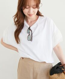 チュール」に該当するTシャツ/カットソー（ホワイト/白色系・U