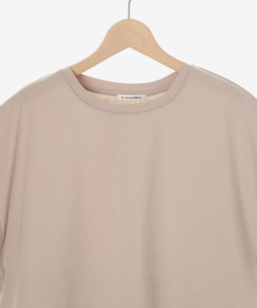 le.coeur blanc（ルクールブラン）の「《手洗い可能》チュールねじりスリーブフレンチプルオーバー（Tシャツ/カットソー・レディース・ブラック/グレイッシュベージュ/オフホワイト/ベージュ・38）」の13枚目の写真