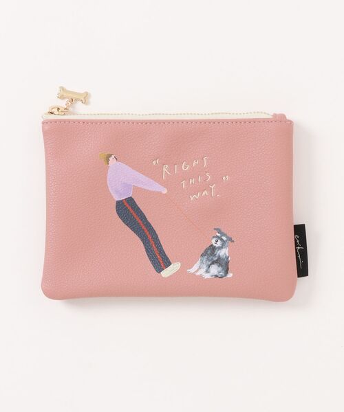 ACCOMMODE（アコモデ）の「エリクリン/フラットポーチ（ポーチ・レディース・イエロー/ピンク/ブルー・FREE）」の14枚目の写真