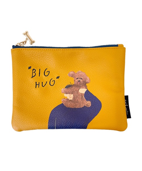 ACCOMMODE（アコモデ）の「エリクリン/フラットポーチ（ポーチ・レディース・イエロー/ピンク/ブルー・FREE）」の8枚目の写真