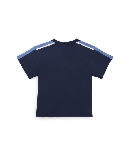 Hugo Boss コットン ルーズフィット ロゴ 半袖 Tシャツ セール】キッズ ルーズフィットTシャツ コットン バーティカル