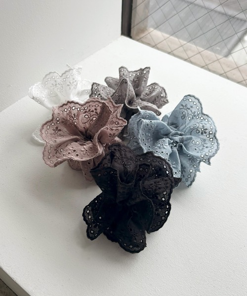 【限定値下げ中】AZUR ブラウン シュシュ 紫陽花のシュシュ 紫系 シュシュ azur 通販 17361978