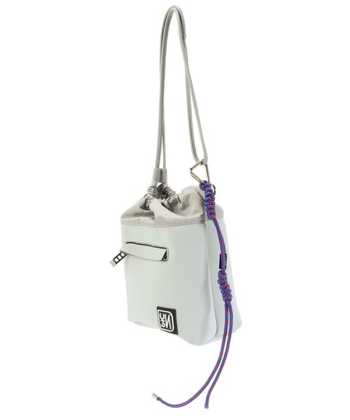 UN3D.（アンスリード）の「2WAY DIVER PURSE / 2WAYダイバーパース（ショルダーバッグ・レディース・ブラック/グレー/カーキ・FREE）」の5枚目の写真