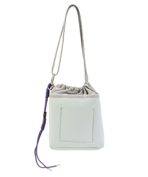 UN3D.（アンスリード）の「2WAY DIVER PURSE / 2WAYダイバーパース（ショルダーバッグ・レディース・ブラック/グレー/カーキ・FREE）」の6枚目の写真