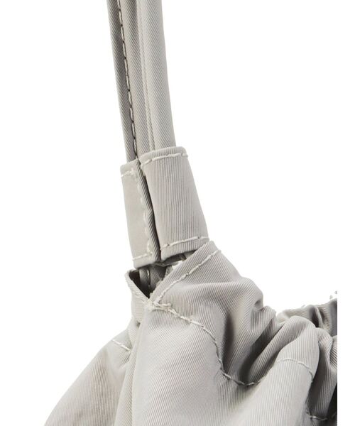 UN3D.（アンスリード）の「2WAY DIVER PURSE / 2WAYダイバーパース（ショルダーバッグ・レディース・ブラック/グレー/カーキ・FREE）」の7枚目の写真