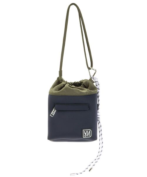 UN3D.（アンスリード）の「2WAY DIVER PURSE / 2WAYダイバーパース（ショルダーバッグ・レディース・ブラック/グレー/カーキ・FREE）」の15枚目の写真