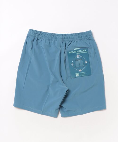 Quiksilver（クイックシルバー）の「SOLID VOLLEY 19NB/クイックシルバー水陸両用ウエストゴムサーフトランクス・ボードショーツ・バギーショーツ(水着)（水着・メンズ・ブルー/イエロー/グリーン/ブラック・MEDIUM/XX-LARGE/X-LARGE/LARGE/SMALL）」の5枚目の写真