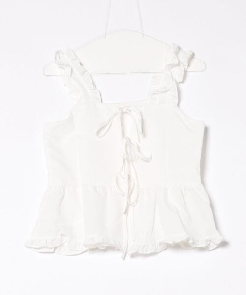 MAISON RAVIEW チェックリボンキャミソール ☆大人気商品☆ MAISON チェックリボンキャミソール RAVIEW