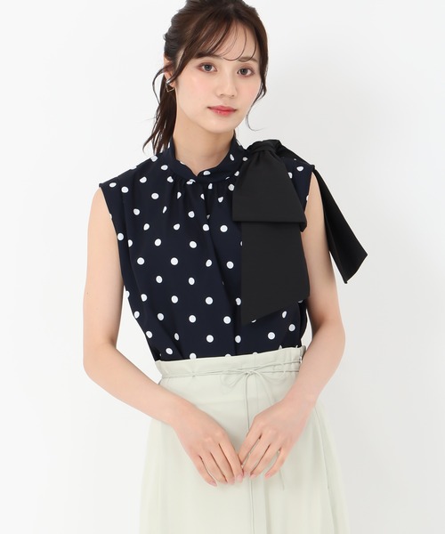 トップス Big Ribbon Blouse セール】2025春夏新作 BIGリボンブラウス（シャツ/ブラウス