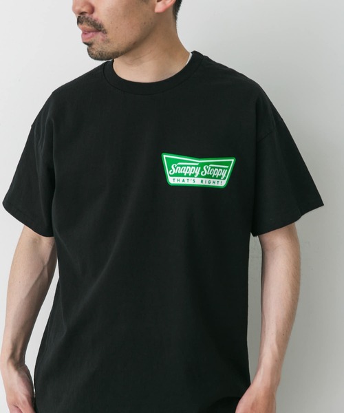 Sloppy Supply（スラッピーサプライ）の「『別注』SLOPPY SUPPLY×DOORS　SNAPPY T-SHIRTS（Tシャツ/カットソー・メンズ・ホワイト/ブラック・X-LARGE/LARGE）」の9枚目の写真