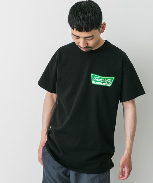 Sloppy Supply（スラッピーサプライ）の「『別注』SLOPPY SUPPLY×DOORS　SNAPPY T-SHIRTS（Tシャツ/カットソー・メンズ・ホワイト/ブラック・X-LARGE/LARGE）」の10枚目の写真