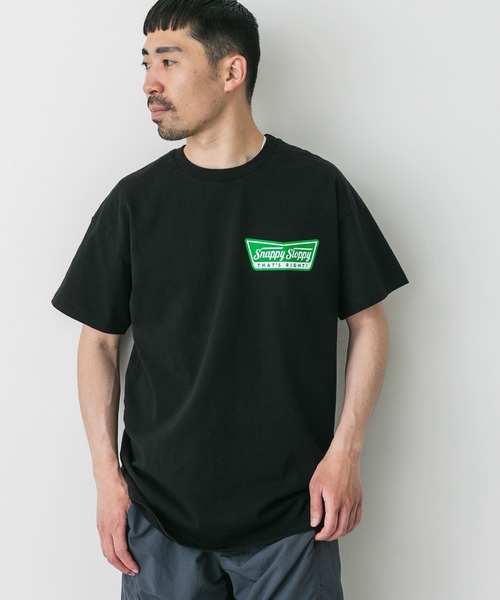 Sloppy Supply（スラッピーサプライ）の「『別注』SLOPPY SUPPLY×DOORS　SNAPPY T-SHIRTS（Tシャツ/カットソー・メンズ・ホワイト/ブラック・X-LARGE/LARGE）」の11枚目の写真