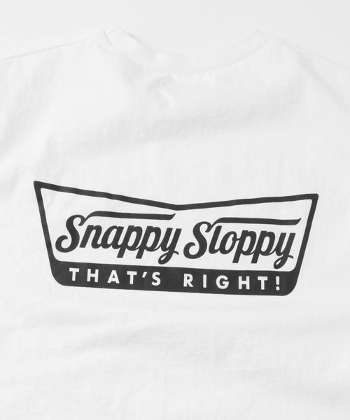 Sloppy Supply（スラッピーサプライ）の「『別注』SLOPPY SUPPLY×DOORS　SNAPPY T-SHIRTS（Tシャツ/カットソー・メンズ・ホワイト/ブラック・X-LARGE/LARGE）」の14枚目の写真