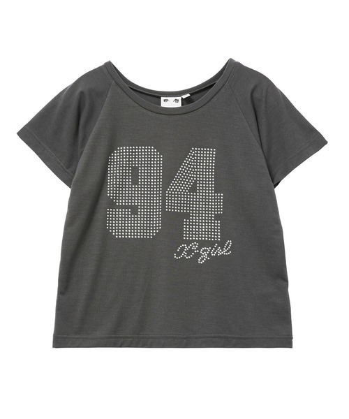 最終値下げ‼️Lサイズ90 Logo Girl Tee　チャコールピンクレオパード 最安値！ Mサイズ 90 Logo Girl Tee チャコールピンクレオパード