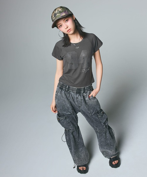 【Babylclub x EGG】韓国人気★ Rhinestone T eggxBabymetalclub] rhinestone t (white) – Babymetalclub Japan