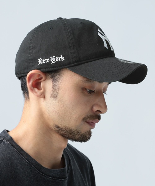 NEW ERA（ニューエラ）の「【NEW ERA(ニューエラ)】オールドイングリッシュロゴ9TWENTY（キャップ・メンズ・ブラック/ブラウン/レッド・FREE）」の5枚目の写真