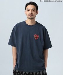 【SESAME STREET(セサミストリート)】別注アソートプリント半袖Tシャツ