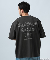【SESAME STREET(セサミストリート)】別注アソートプリント半袖Tシャツ