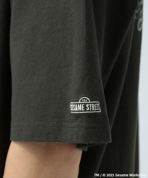 BAYFLOW（ベイフロー）の「【SESAME STREET(セサミストリート)】別注アソートプリント半袖Tシャツ（Tシャツ/カットソー・メンズ・オフホワイト/ベージュ/チャコール/ネイビー・LARGE/MEDIUM）」の21枚目の写真