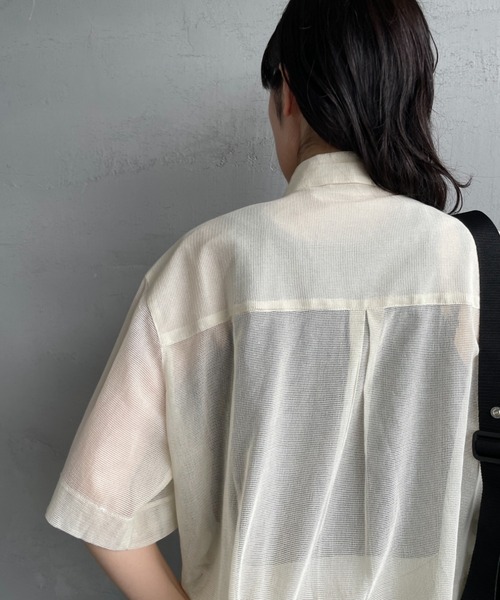 TODAYFUL - TODAYFUL ブラウス セール】[TODAYFUL/トゥデイフル] メッシュ ショートシャツ