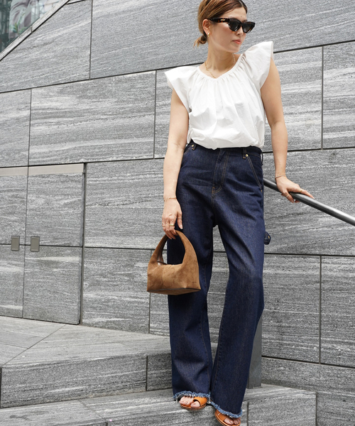 FRENZLAUER(フランツロアー)の「【FRENZLAUER/フランツロアー】PANIER BAGUETTE BAG(ショルダーバッグ・レディース・キャメル・FREE)」の2枚目の写真