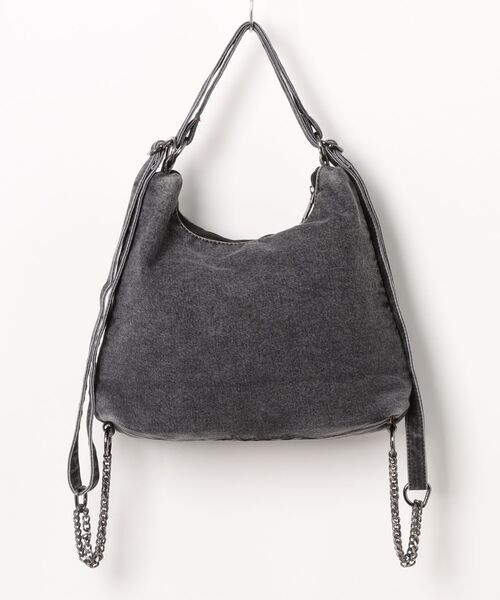 MASHIRO(マシロ)の「【MASHIRO】デニム4ライン3WAYショルダーバッグ リュック(MA/EK377)(ショルダーバッグ・レディース・ブルー/ブラック・FREE)」の9枚目の写真