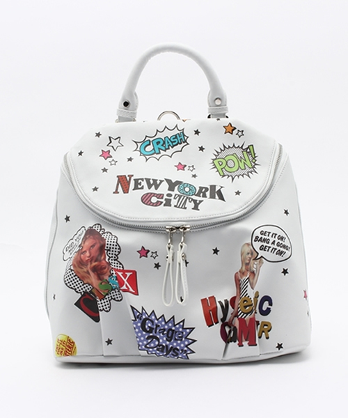 HYSTERIC GLAMOUR（ヒステリックグラマー）の「STICKER柄 2WAY