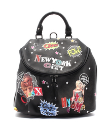 HYSTERIC GLAMOUR（ヒステリックグラマー）の「STICKER柄 2WAYリュック