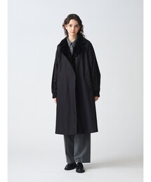 mizuiroind（ミズイロインド）の「mizuiro ind バックボアコート（その他アウター）」