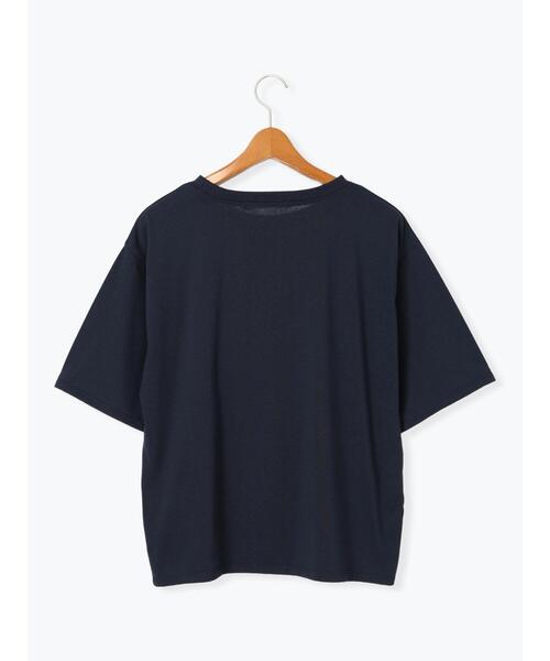Lugnoncure(ルノンキュール)の「ハンバーガーモチーフプリントTシャツ(Tシャツ/カットソー・レディース・ブラック/オフホワイト/ネイビー・F)」の9枚目の写真