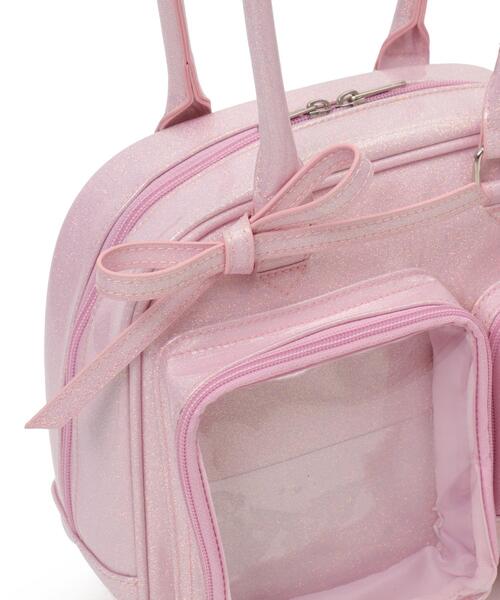 WEGO きらふわぬい痛ボストンバッグ ピンク きらふわティンクルぬい痛ボストンバッグ｜WEGO（ウィゴー