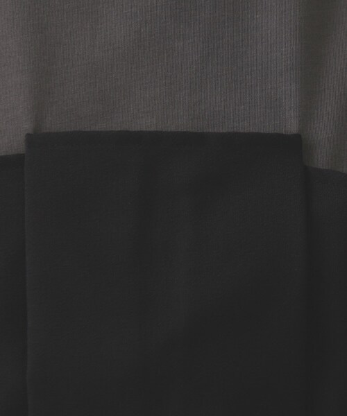 OPAQUE.CLIP（オペークドットクリップ）の「タックビスチェドッキングカットソー【洗濯機洗い可】（Tシャツ/カットソー・レディース・グレー系4/ブラック系4/ベージュ系4・38/40/42）」の11枚目の写真