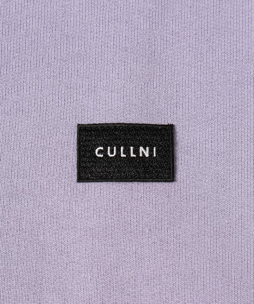 CULLNI（クルニ）の「French Terry Embroidery Patch Zip Up Hoodie（パーカー・メンズ・ホワイト/ラベンダー/ブルー/ブラック・1/0/2）」の11枚目の写真