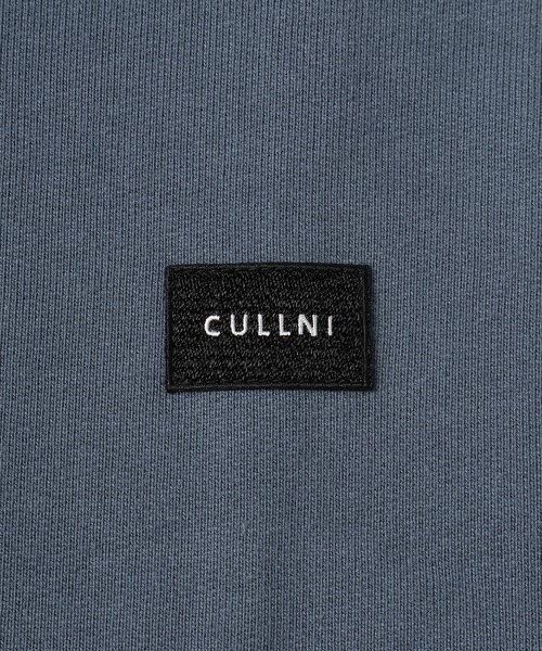 CULLNI（クルニ）の「French Terry Embroidery Patch Zip Up Hoodie（パーカー・メンズ・ホワイト/ラベンダー/ブルー/ブラック・1/0/2）」の14枚目の写真