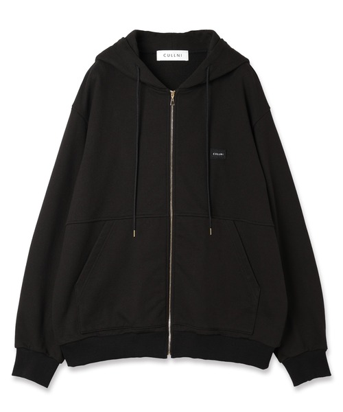 CULLNI（クルニ）の「French Terry Embroidery Patch Zip Up Hoodie（パーカー・メンズ・ホワイト/ラベンダー/ブルー/ブラック・1/0/2）」の15枚目の写真