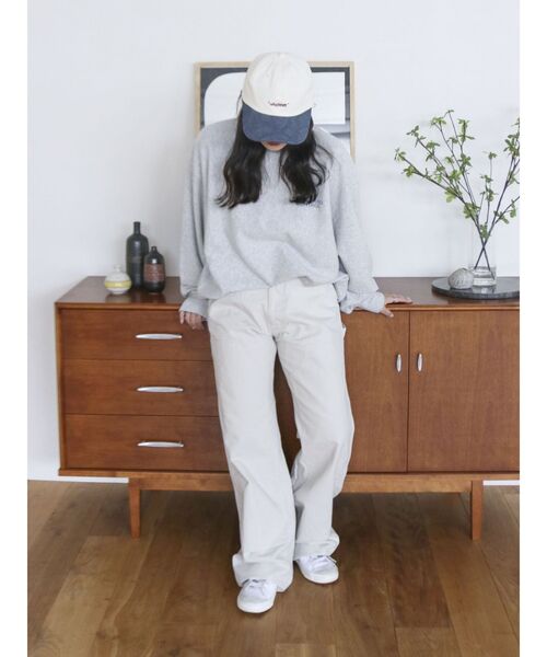 Ungrid（アングリッド）の「ドッグプリントルーズスウェット（スウェット・レディース・チャコールグレー/ライトグレー/レッド・SMALL/MEDIUM）」の16枚目の写真