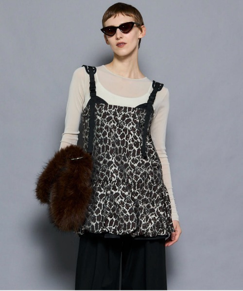 未使用級 maisonspecial メゾンスペシャル ジャガード チュニック Jacquard Balloon Tunic/ジャガードバルーンチュニック【MAISON
