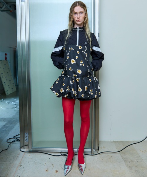 Jacquard Balloon Tunic/ジャガードバルーンチュニック【MAISON
