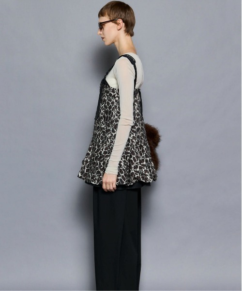 Jacquard Balloon Tunic/ジャガードバルーンチュニック【MAISON