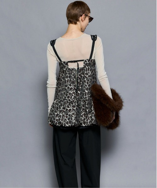 Jacquard Balloon Tunic/ジャガードバルーンチュニック【MAISON